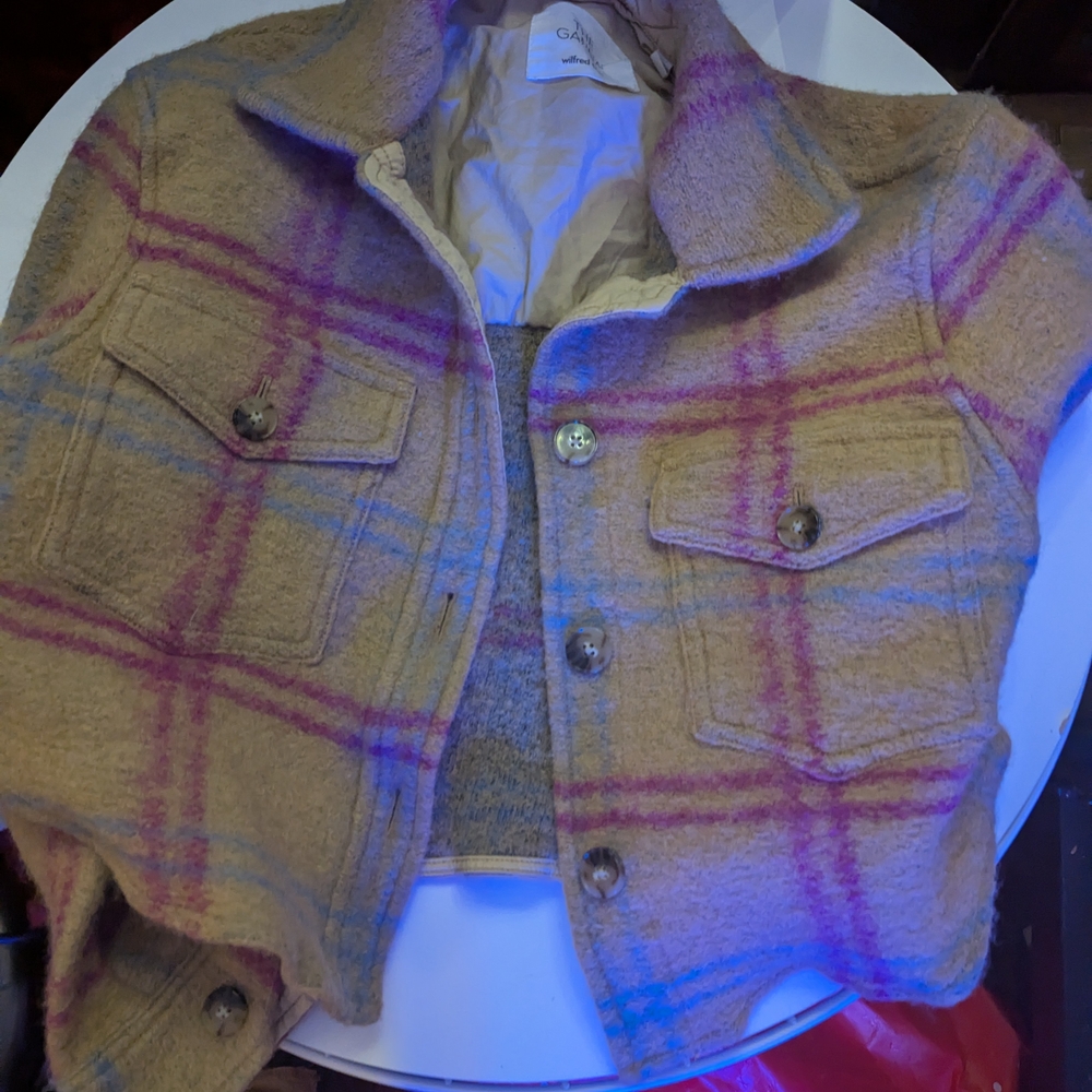 Wilfred Free The Ganna Wool Crop Coat
